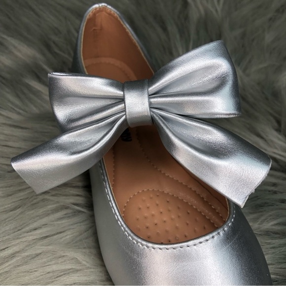 CHILDREN'S BALLERINA FLATS (COT) - Picture 5 of 5
